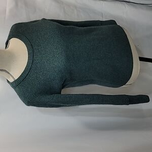 NICOLE MILLER 100% Cashmere 2 Ply Thick Teal Deep Turquoise